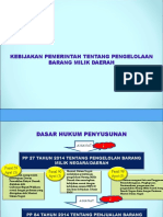 KEBIJAKAN PENGELOLAAN BMD