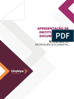 Apresentacao de Institucionais e Documentarios Unidade III