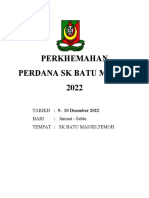 Kertas Kerja Perkhemahan Perdana