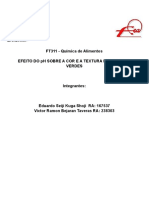 FT311 - Química de Alimentos - Súmula Pigmentos