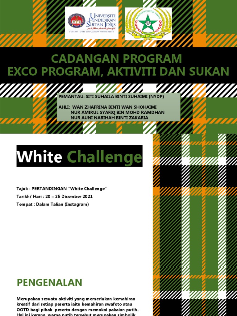 Cadangan Program Exco Program, Aktiviti &sukan | PDF