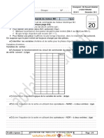 Devoir de Synthèse N°1 - Génie Électrique Système de Triage Automatique - 3ème Technique (2011-2012) MR Abdallah Raouafi