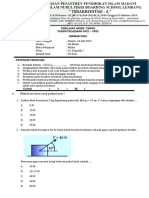 SOAL PAT Fisika Kls 10 PIM