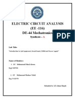 Introduction to basic lab equipment