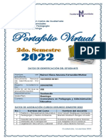 Portafolio Del Estudiante 2do - Semestre - 2022