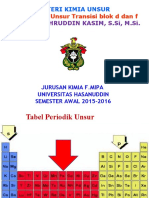 Unsur Transisi Dan Karakteristiknya