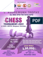 5th Kudremukh Trophy FIDE Rated Rapid Chess Tournament