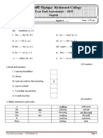 English GRD 4 2019 III