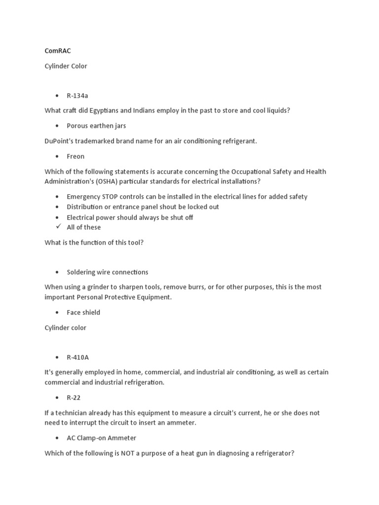 Commercial Refrigeration and Air Conditioning PDF Refrigerator