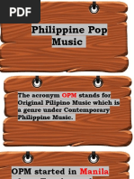 Philippine Pop Music