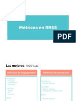 Métricas en RRSS