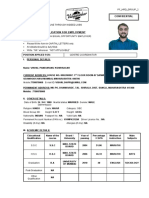 Vishal Kshirsagar - Application For Employment