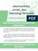 Telekomunikasi, Internet, Dan Teknologi NiRkabel TUGAS PPT PAKERIS - 052653