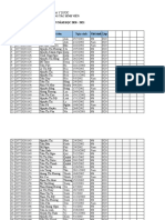 Phòng Công Tác Sinh Viên Tổng Hợp Danh Sách Sinh Viên Năm Học 2020 - 2021