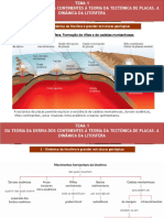 4.  Movimentos horizontais da litosfera; bacias sedimentares