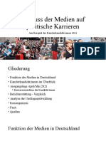 PowerPoint Einfluss Der Berichterstattung Auf Bundeskanzlerwahl