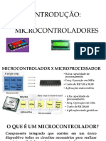 Microcontroladores: introdução, componentes e aplicações