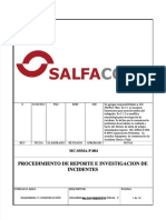 PDF MC Ssma P 004 Procedimiento de Reporte e Investigacion de Incidentes Rev 8 - Compress