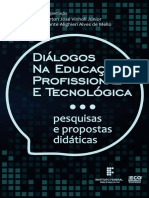 Diálogos Na Educação Profissional e Tecnológica: Pesquisas e Propostas Didáticas