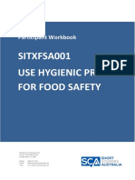 Food Safety Handler Workbook