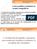 Tema 1 - Efectos de La Política Económica en Los Mercados Competitivos - 2021 - 22