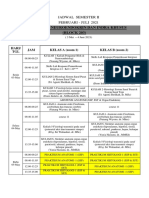 Jadwal Blok 2.3