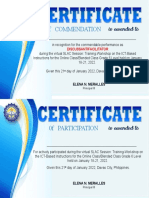 Certificate LAC