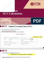 Appendix 3.4 SOP SLT Calculation