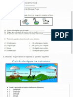 3° Avaliação Bimestral de Ciências 5° Ano - 221125 - 192443