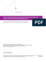 Corticosteroids For Aneurysmal Subarachnoid Haemorrhage and Primary Intracerebral Haemorrhage (Review)