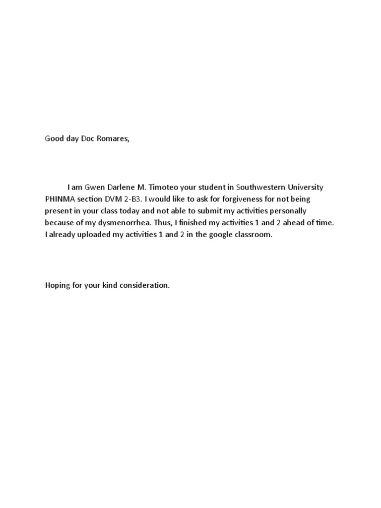 Letter For VEM 018 | PDF