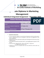 Global Marketing Strategy (GMS) - II 2022 (2) ASSIGNMENT