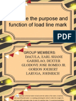 Describe The Purpose and Function of Load Line Mark