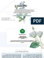 Small Fresh Hand Drawn Plants PowerPoint Templates (1)