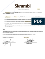HappiTummy SKRAMBL - PH Scope of Work Agreement