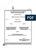 GO-DE-DI - XXXX-2018 Guia Operativa para El Diseño de Estimulaciones Matriciales. Preliminar