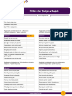 Fiilimsiler Çalışma Kağıdı PDF İndir