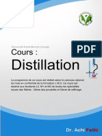 Cours Distillation