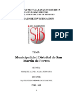 Municipalidad de San Martín de Porres: funciones, estructura y representantes