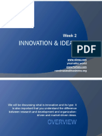 Innovation and Ideas