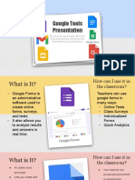 Google Tools Presentation