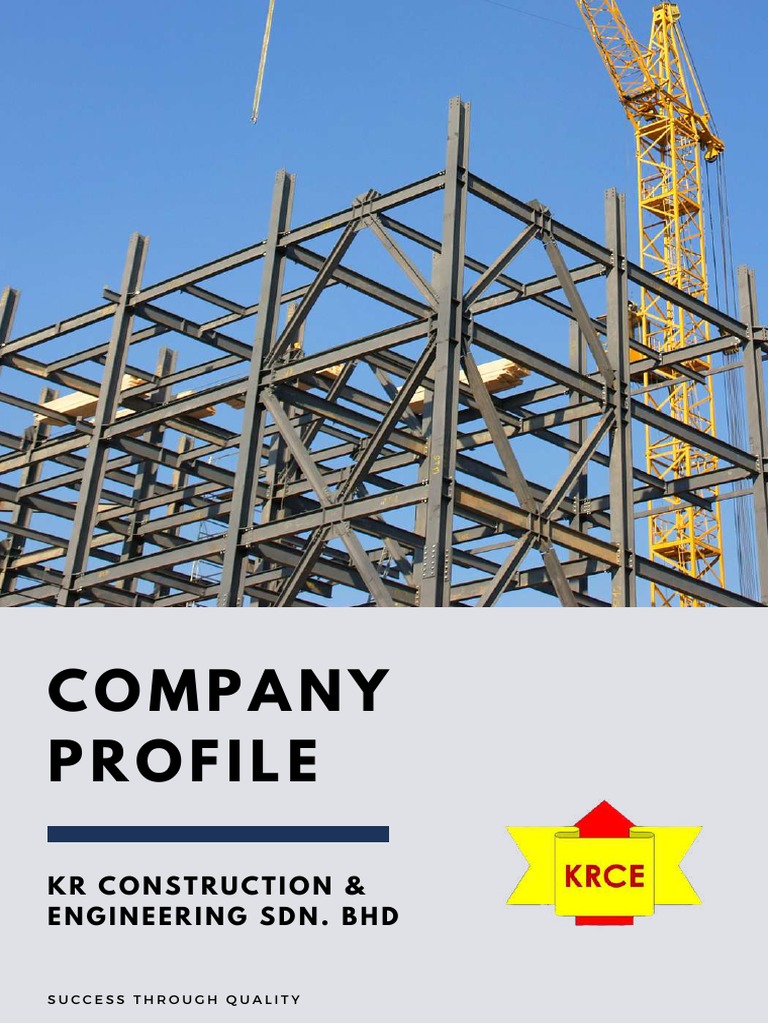 KR Construction & Engineering Overview | PDF | Safety | Structural Steel