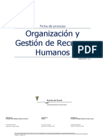 Ficha de Proceso - Organización y Gestión de Recursos Humanos - Ed12
