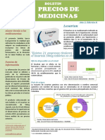 BOLETIN Precios Medic LOSARTAN Año 2, Edicion 8, 4to Trim 2019