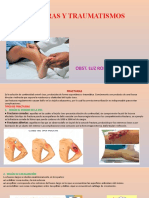 Fracturas Y Traumatismos: Obst. Luz Robles Sánchez