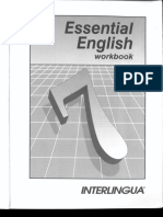 Essential English Workbook Interlingua 7