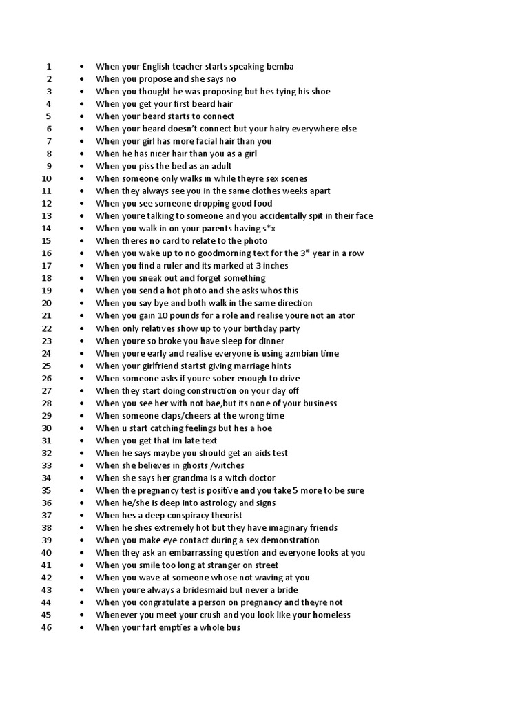 When Your English Teacher Starts Speaking Bemba PDF