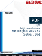 RCM - Manutenção Centrada Na Confiabilidade