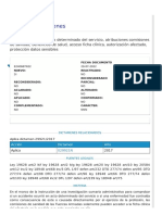 Acceso a ficha clínica de paciente comisión de sanidad