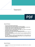 Tutorial 5 - Transmission Media (Unguided)